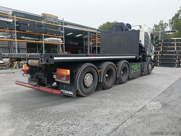 Teherautóra szerelt daru SCANIA G 490