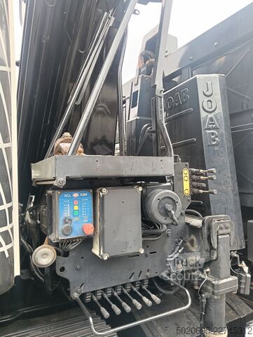Teherautóra szerelt daru SCANIA G 490