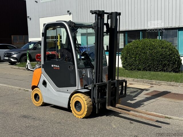 Voorlader vorkheftruck STILL RX70-25T Gas Stapler 2,5t NUR 750 Std.