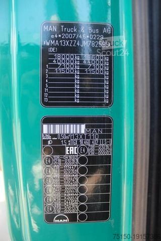 Véhicule tracteur volume MAN TGX 18.460 4x2 LLS-U - Nr.: 595