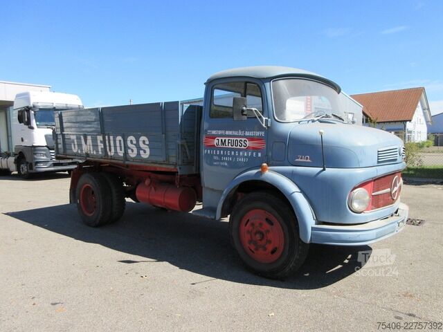 Pick-up bestelwagen mercedes-benz 710 Kipper Rundhauber AHK