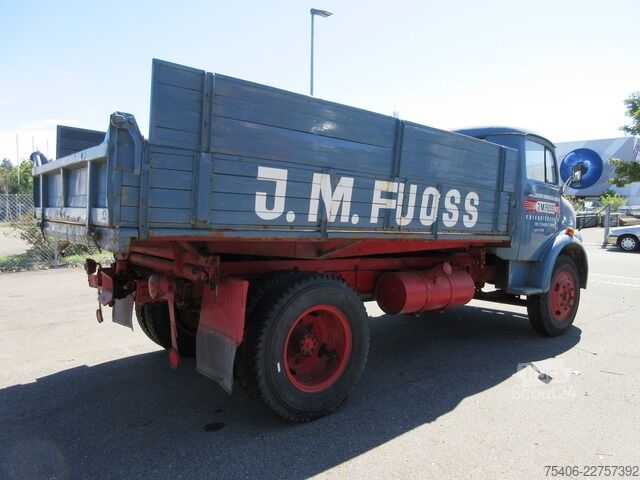 Pick-up bestelwagen mercedes-benz 710 Kipper Rundhauber AHK