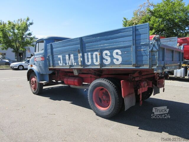 Pick-up bestelwagen mercedes-benz 710 Kipper Rundhauber AHK