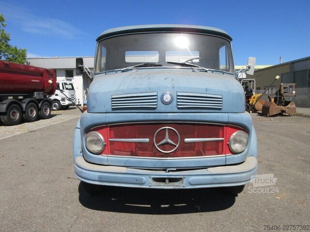 Pick-up bestelwagen mercedes-benz 710 Kipper Rundhauber AHK