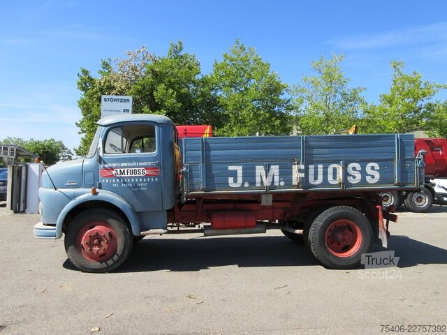 Pick-up bestelwagen mercedes-benz 710 Kipper Rundhauber AHK