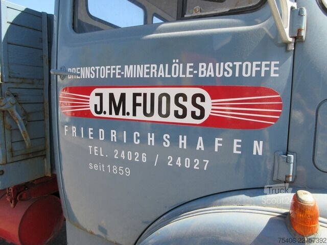 Pick-up bestelwagen mercedes-benz 710 Kipper Rundhauber AHK