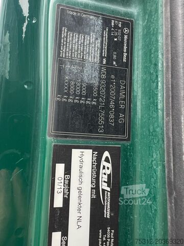 Special purpose truck Mercedes-Benz Actros 2644 E5 6x4-4x4 Kardanwelle Winterdienst