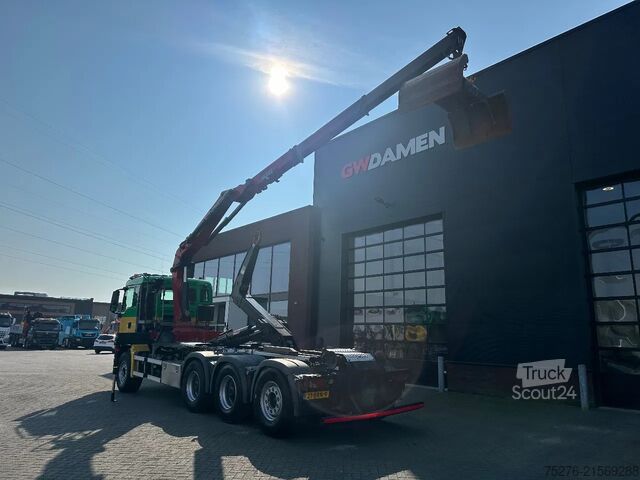 System med krogarm MAN TGS 35.470 8x4 Haaksysteem / Z kraan Euro 6