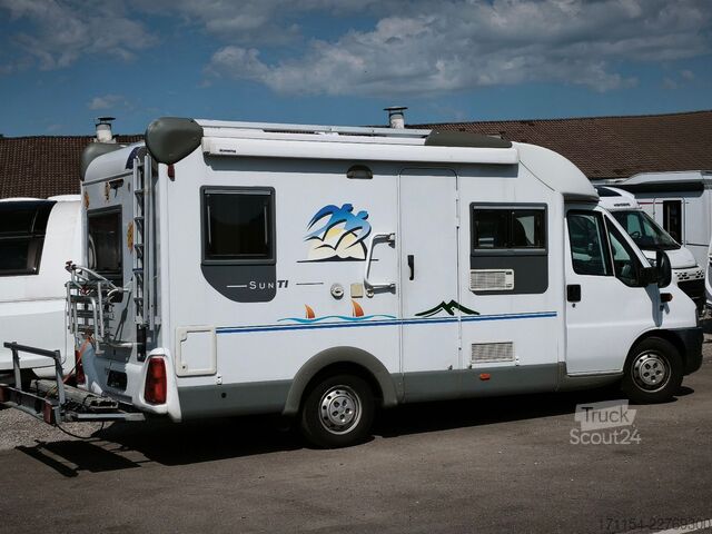 Half-integraal camper KNAUS Sun Traveler Ti 600 l