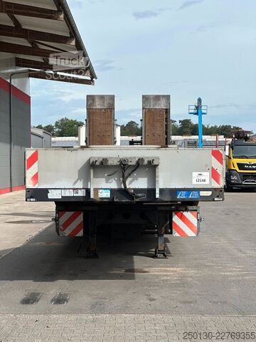 Tieflader-Sattelauflieger MÜLLER-MITTELTAL TS3 Profi 30,0 Tieflader mit NLA & hydr. Rampen