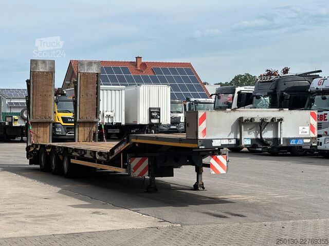 Tieflader-Sattelauflieger MÜLLER-MITTELTAL TS3 Profi 30,0 Tieflader mit NLA & hydr. Rampen