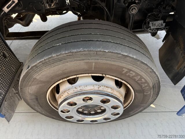 شاحنة مسطحة Mercedes-Benz Axor 2536 Tieflader + Rampen 6x2 Euro5