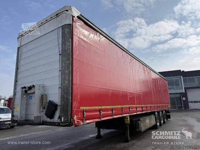Open semitrailer with tarp Schmitz Cargobull Curtainsider Standard