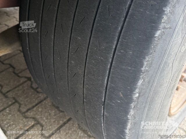 Open semitrailer with tarp Schmitz Cargobull Curtainsider Mega