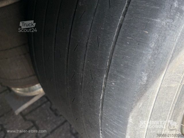 Open semitrailer with tarp Schmitz Cargobull Curtainsider Mega