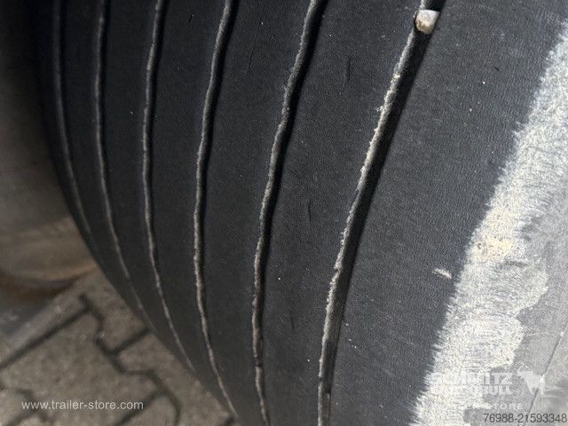 Open semitrailer with tarp Schmitz Cargobull Curtainsider Mega