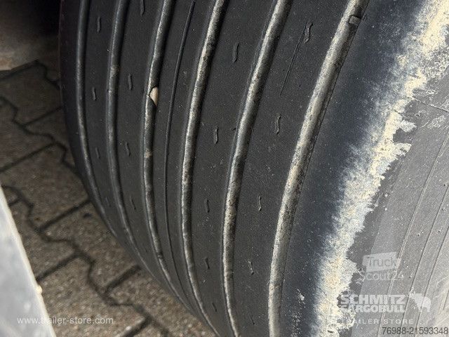 Open semitrailer with tarp Schmitz Cargobull Curtainsider Mega