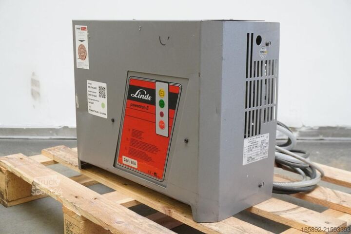 Forklift battery INDUSTRIE AUTOMATION powertron E 24 V/80A