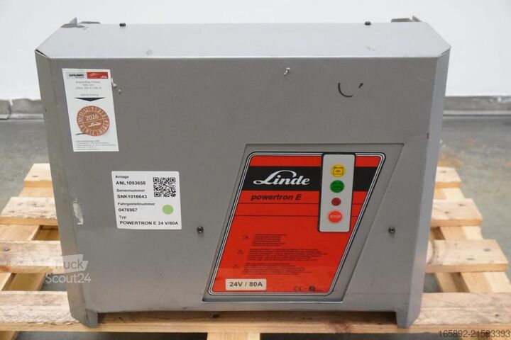 Forklift battery INDUSTRIE AUTOMATION powertron E 24 V/80A