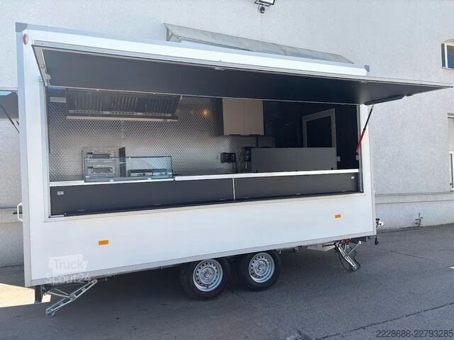 Prodejní přívěs Pizzawagen, Imbissanhänger, Imbissanhänger, Imbisswagen , Grillwagen