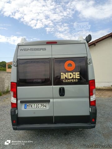 Camper Fiat Ducato Weinsberg Carabus 2023 Boîte manuelle | Toit relevable