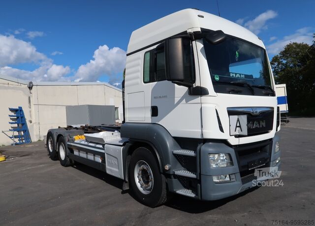 Kipper afrolbaar MAN TGS 26.440 6x2 BL mit Lenkachse