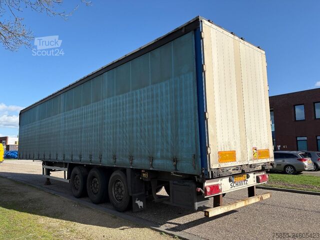 Skyvbare presenninger Schmitz SCS 24/L - 13.62 E B Tautliner / SAF Axles / Di...