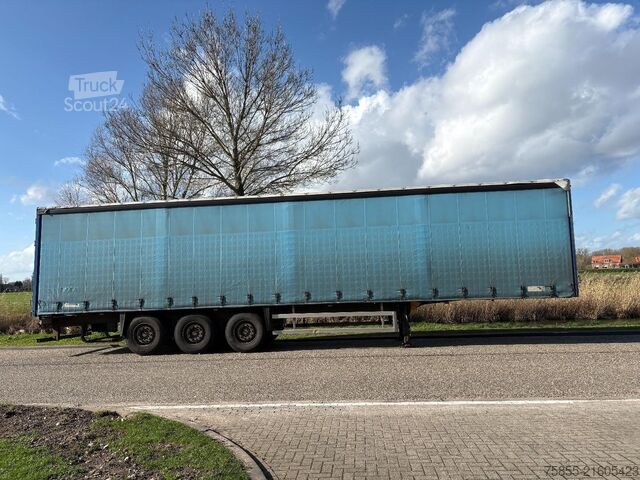Skyvbare presenninger Schmitz SCS 24/L - 13.62 E B Tautliner / SAF Axles / Di...