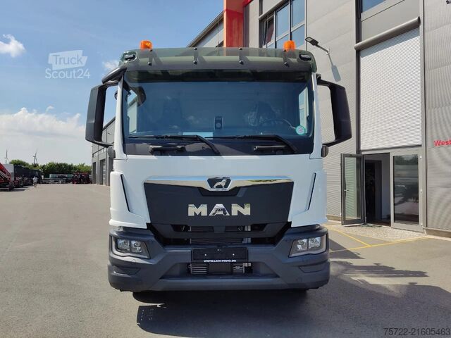 3-sidig tipper MAN TGM 18.320 4x2 BL MEILLER Krankipper Palfinger
