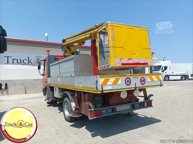 работна платформа, монтирана на камион Iveco eurocargo 65 e 12