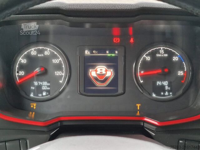 Sideloader system Scania S580 V8 NGS Highline 6x2*4 - Side loader Contai...