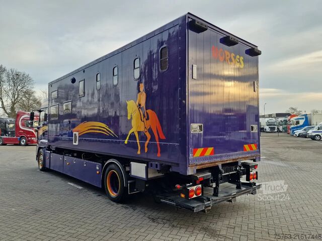 Horse transportation MAN TGA 18.360 4x2 - Horse truck +  full camper - 4...