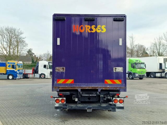 Horse transportation MAN TGA 18.360 4x2 - Horse truck +  full camper - 4...