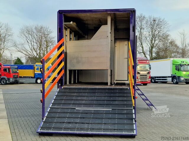 Horse transportation MAN TGA 18.360 4x2 - Horse truck +  full camper - 4...