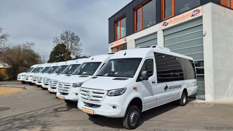 Микробус MERCEDES-BENZ 519  Allrad 4 x 4  20 / 23 Sitzer schnelle Liefe