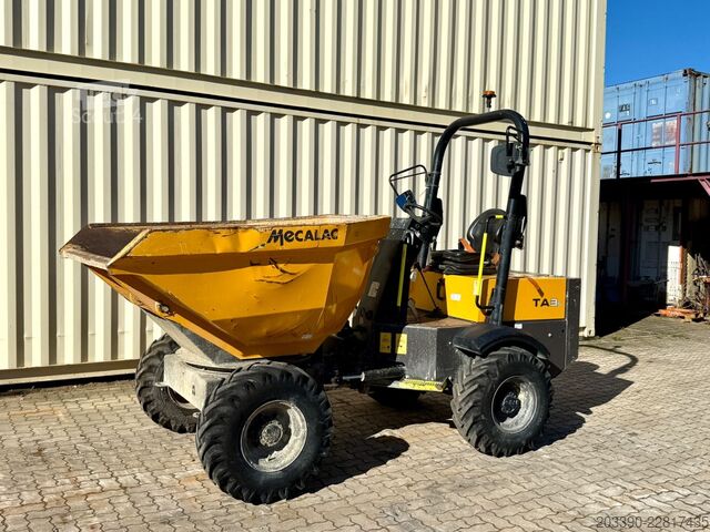 Iný MECALAC TA3S Dumper / Drehmulde / 3 Tonnen