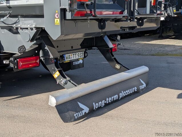 Tiptrailer STAS HardoX Stahl 74 m³, 2x Liftachse, MIETEN?