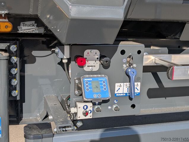 Tiptrailer STAS HardoX Stahl 74 m³, 2x Liftachse, MIETEN?