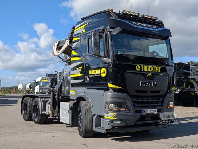 Nákladné vozidlo na prepravu dreva MAN TGX 33.510 BL SA 6x4 SZM, EPSILON S260Z96,Miete?