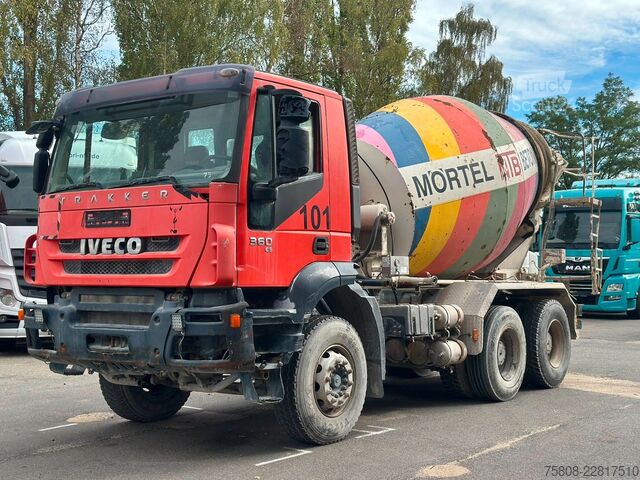 Camion malaxeur à béton IVECO Trakker AD260T36B 6x4 Betonmischer