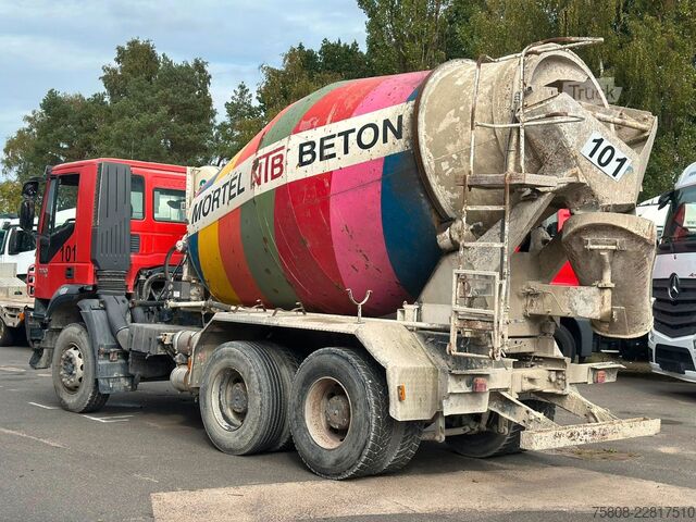 Camion malaxeur à béton IVECO Trakker AD260T36B 6x4 Betonmischer