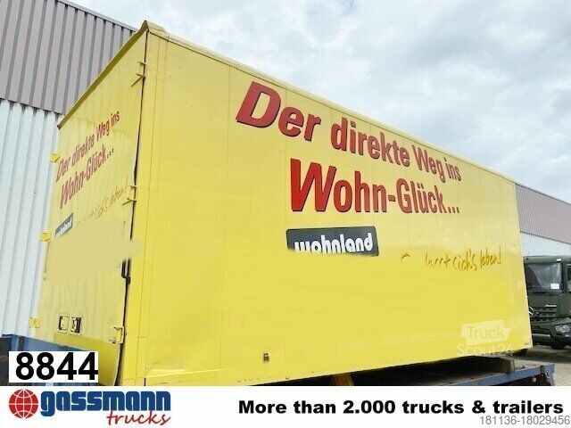 Skapbil Junge Möbelkofferaufbau, 36 cbm