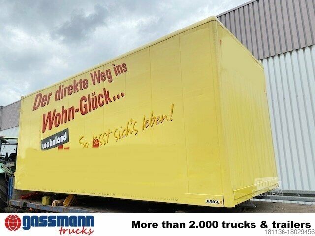 Skapbil Junge Möbelkofferaufbau, 36 cbm