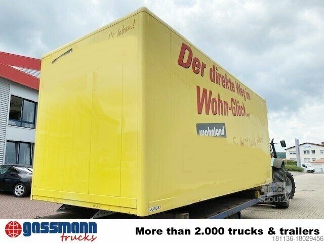 Skapbil Junge Möbelkofferaufbau, 36 cbm