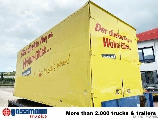 Skapbil Junge Möbelkofferaufbau, 36 cbm