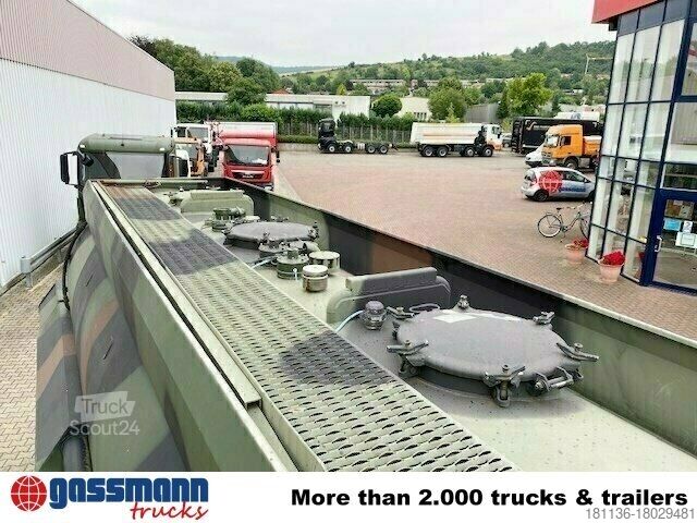 LKW mit Tankaufbau Industriewerke Saar Imo" Alu Tankaufbau ca."