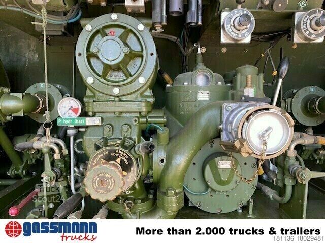 LKW mit Tankaufbau Industriewerke Saar Imo" Alu Tankaufbau ca."