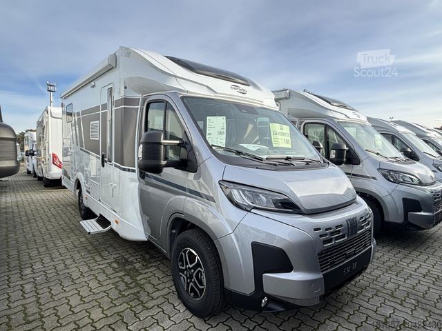 Ημιενσωματωμένο αυτοκινούμενο τροχόσπιτο CARADO T 338 Pro+, Automatik, LED, Markise