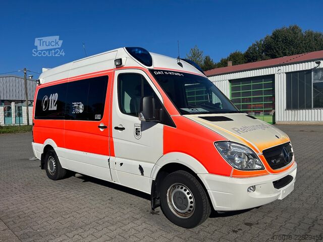 Пожарна кола MERCEDES-BENZ Sprinter 316 / Trage Liege Rampe