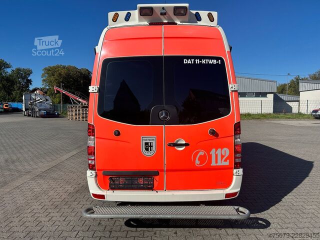 Пожарна кола MERCEDES-BENZ Sprinter 316 / Trage Liege Rampe